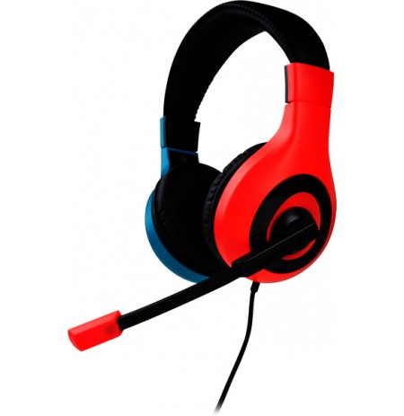 BIGBEN Wired Headphones For Nintendo (Blue/Red) | 3.5mm