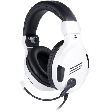 BIGBEN V3 Wired Headphones For PS5/PS4 (White) | 3.5mm