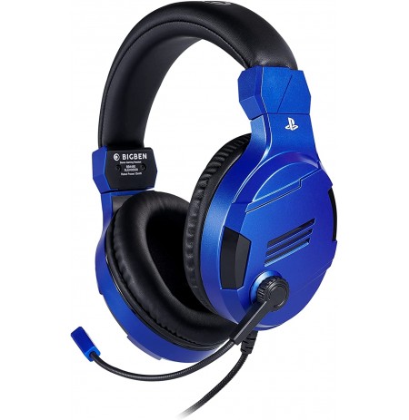 BIGBEN V3 Wired Headphones For PS5/PS4 (Blue) | 3.5mm