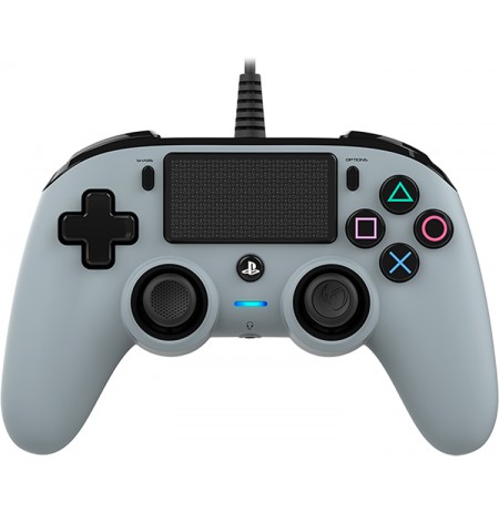 Nacon Wired Game Controller For Playstation 4 (Grey)