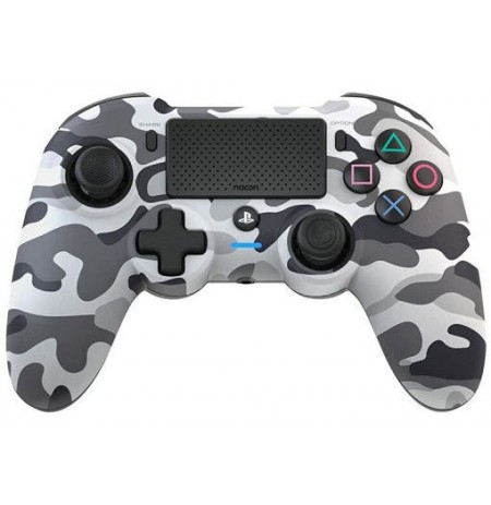 Nacon Asymmetric Wired Game Controller For Playstation 4 (Camo Grey)