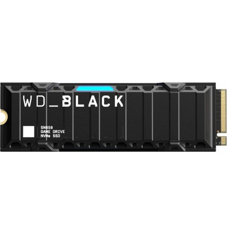 Western Digital WD_BLACK SN850 NVMe SSD su aušintuvu skirtas PC/PS5 1TB
