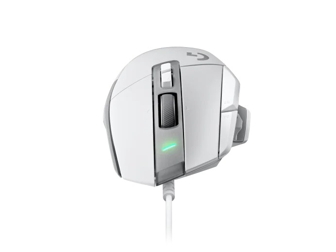 Logitech G502 X balta laidinė pelė | 25600 DPI