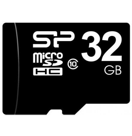 Atminties kortelė Silicon Power MicroSDHC Class10 32GB + SD