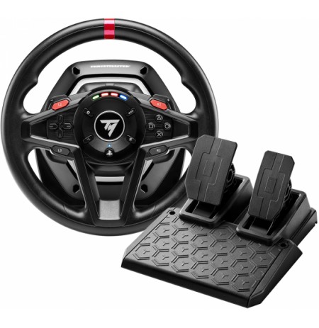 Thrustmaster T128 Steering Wheel With Magnetic Pedals| Playstation