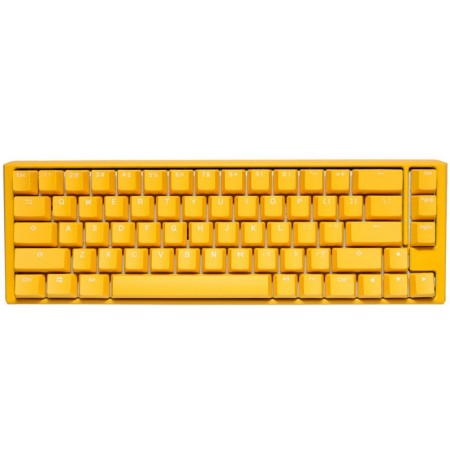 Ducky ONE 3 Yellow SF RGB  Gaming Keyboard | Hot-Swap, US, MX Brown Switch