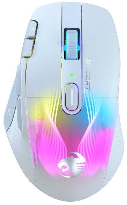 Roccat Kone XP Air balta belaidė RGB žaidimų pelė
