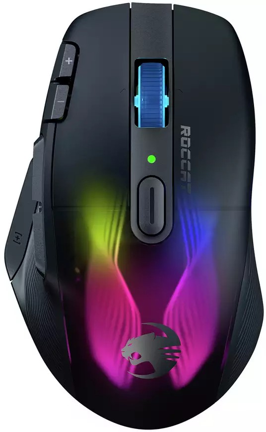Roccat Kone XP Air juoda belaidė RGB žaidimų pelė