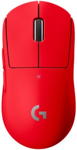 Logitech G PRO X SUPERLIGHT raudona belaidė pelė | 25 600 DPI