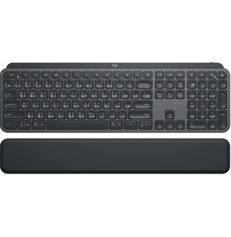 LOGITECH MX Keys Plus membraninė belaidė klaviatūra su apšvietimu (English Layout QWERTY)