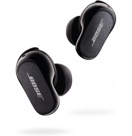 BOSE QuietComfort Earbuds II Noise Cancelling Wireless In-Ear Headphones (Black) | Bluetooth