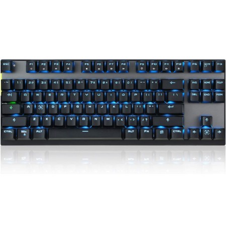 MOTOSPEED CK82 TKL mechaninė belaidė klaviatūra su mėlynu apšvietimu (US, BLUE switch)