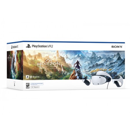 PlayStation VR2 virtual headset Horizon Call of the Mountain Bundle