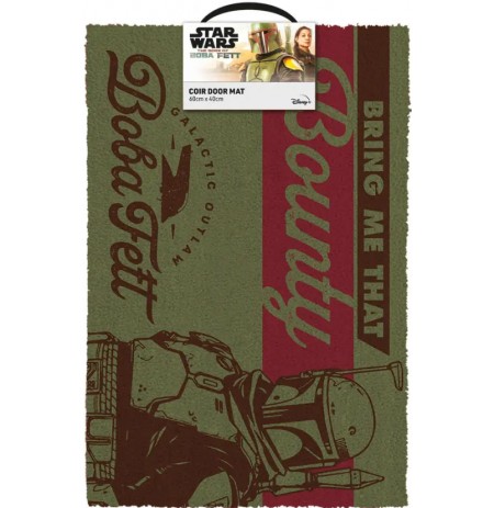 Star Wars The Book Of Boba Fett Bring Me That Bounty Door Mat | 60x40cm
