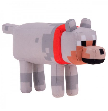Minecraft: Wolf pliušinis žaislas | 30cm