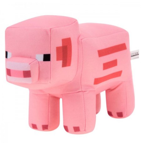 Plush toy Minecraft - Pig Pink 26 cm