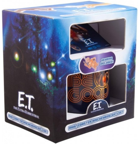 E.T. The Extra-Terrestrial Mug, Coaster And Key Ring Gift Set