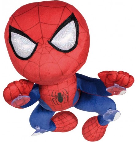 Spider-man Climbing With Suction Cup Plush 30Cm