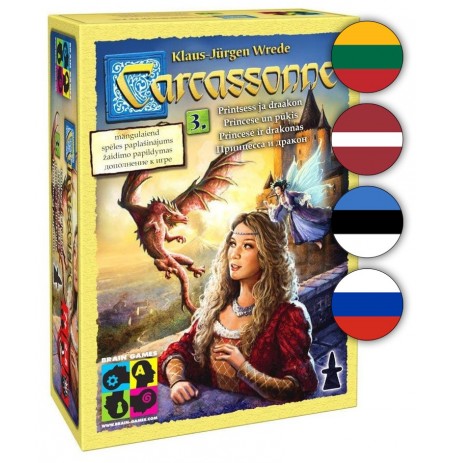 Carcassonne 3:  Princesė ir drakonas | LT/LV/EE/RU