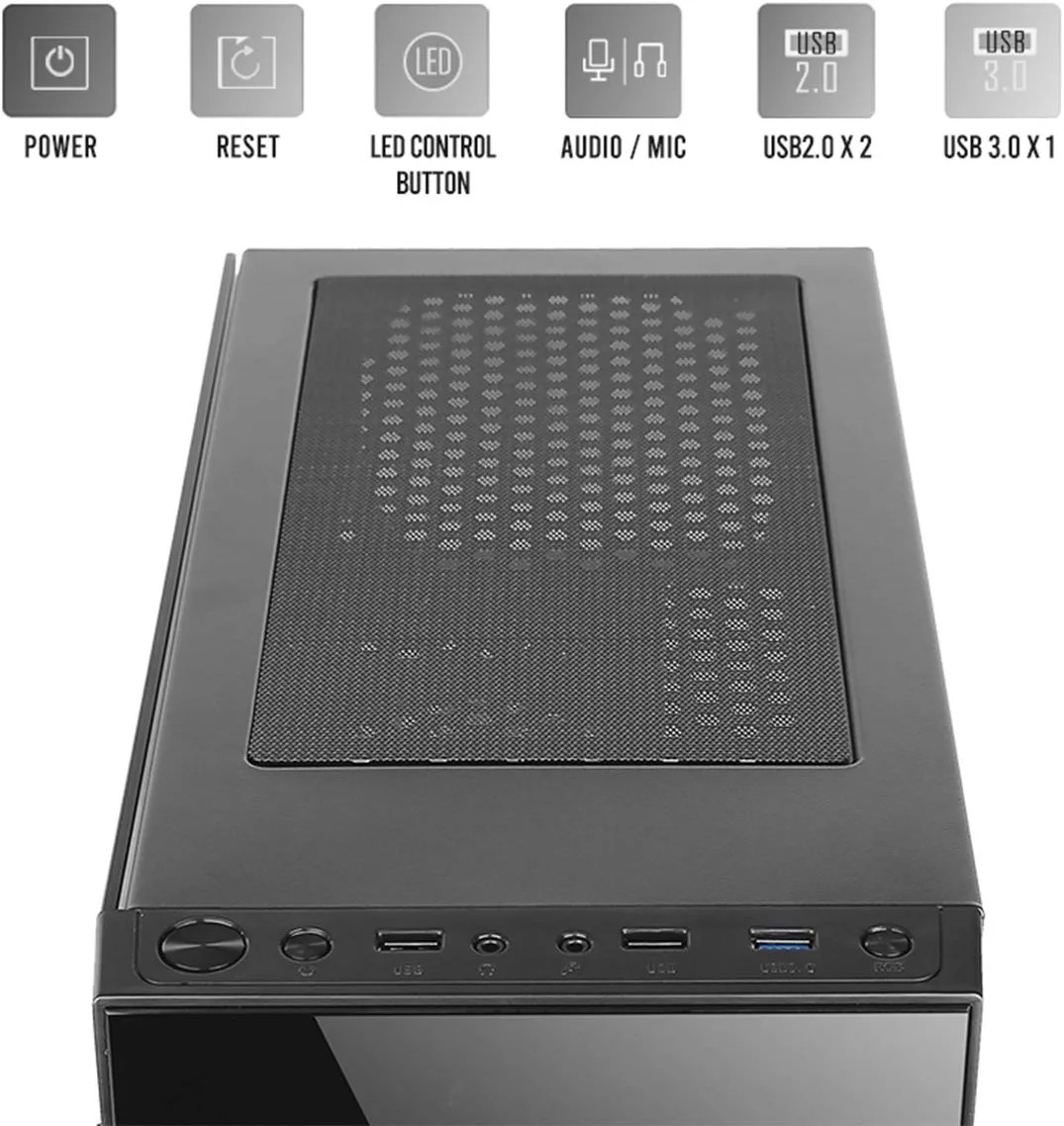 Stacionarus kompiuteris | Intel Core i5-11400F, 16GB, SSD 1TB, RTX3060 12GB
