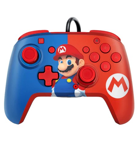 PDP Delux+ Audio Mario Wired Controller for Nintendo Switch