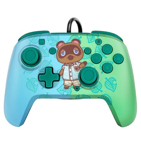 PDP Delux+ Audio Animal Crossing Wired Controller for Nintendo Switch