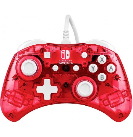 PDP Rock Candy Mini Stormin Cherry Wired Controller for Nintendo Switch