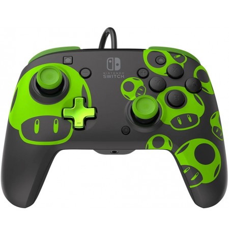 PDP Rematch 1Up Glow In The Dark Wired Controller for Nintendo Switch