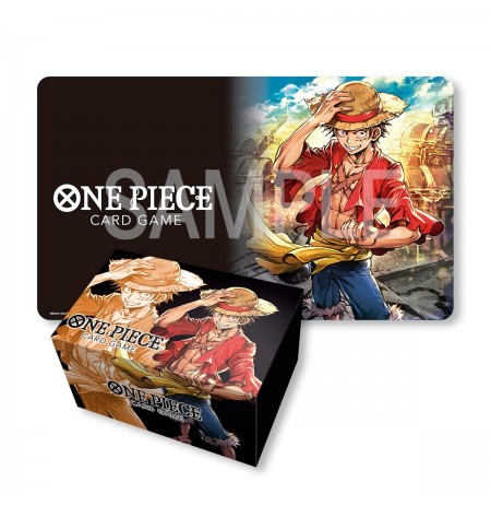 One Piece Card Game - Playmat and Card Case Set - Monkey.D.Luffy