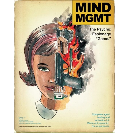 Mind MGMT: The Psychic Espionage “Game.” 