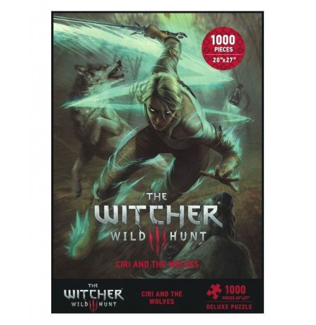 The Witcher 3 - Wild Hunt: Ciri and the Wolves dėlionė