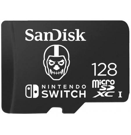 SanDisk MicroSDXC Fortnite Skull Trooper 128GB
