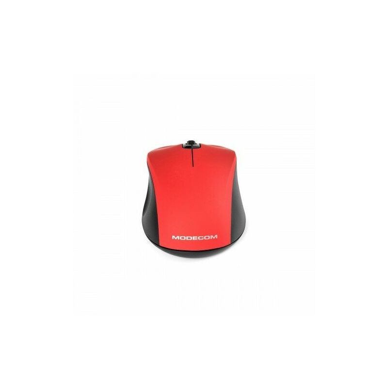 MODECOM MC-WM10S raudona belaidė optinė pelė | 1600 DPI