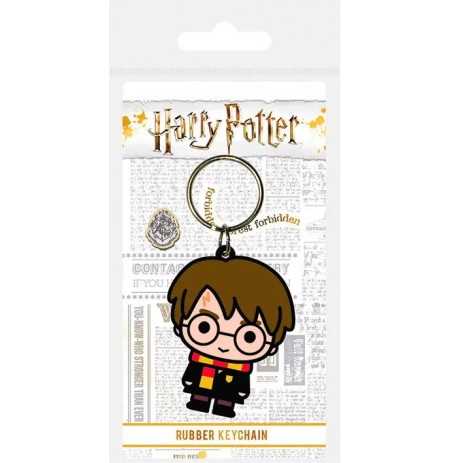 Harry Potter Harry Chibi Rubber Keychain