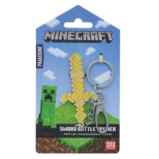 Minecraft Sword raktų pakabukas