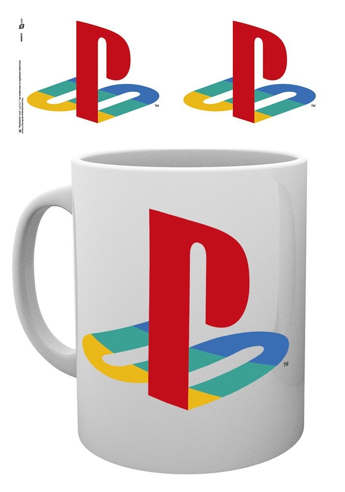 PLAYSTATION Colour logo puodelis