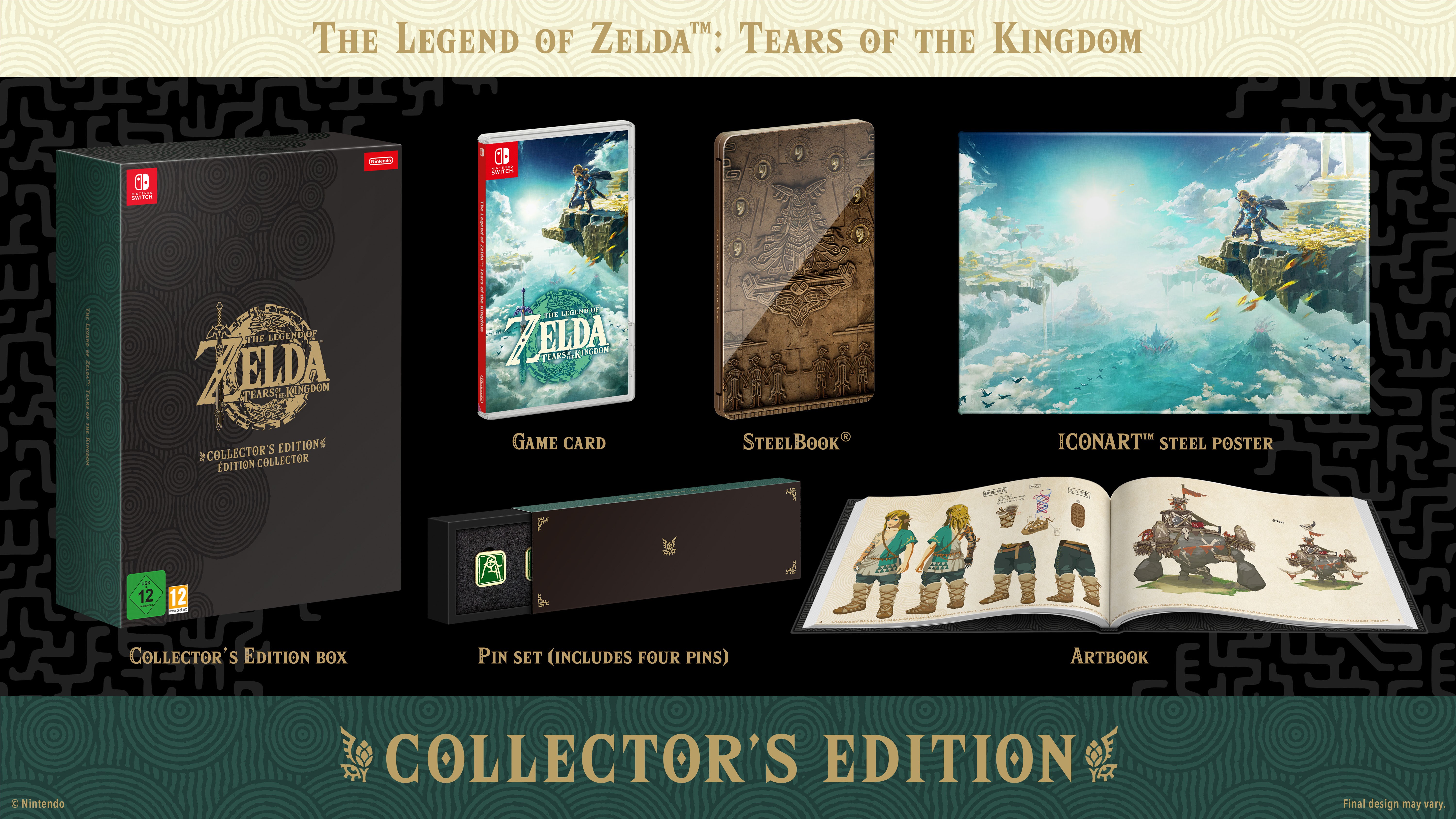 The Legend Of Zelda: Tears Of The Kingdom Collectors Edition
