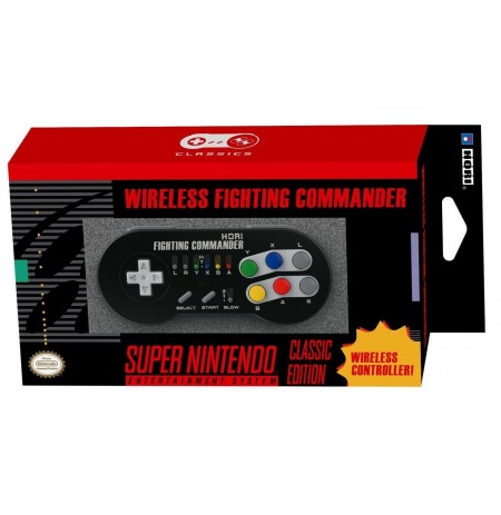HORI Nintendo Switch Super SNES Classic Edition Fighting Comander Belaidis valdiklis