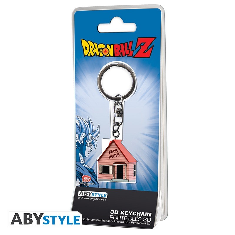DRAGON BALL "DBZ/ Kame House" metalinis raktų pakabukas