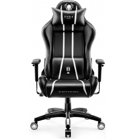Diablo X-One 2.0 King Size  Juoda - Balta Ergonominė Kėdė