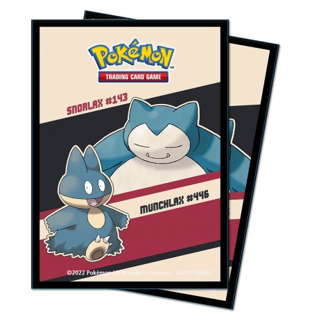 UP - Snorlax & Munchlax Sleeves for Pokémon (65 Vnt)