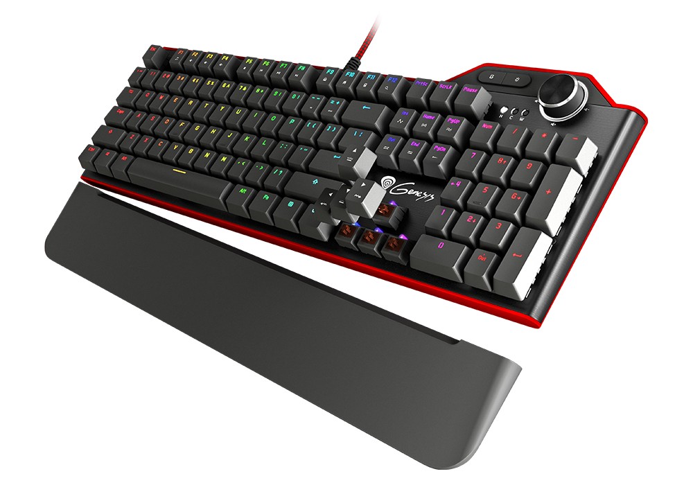 GENESIS RX85 RGB mechaninė klaviatūra (US) (Brown)