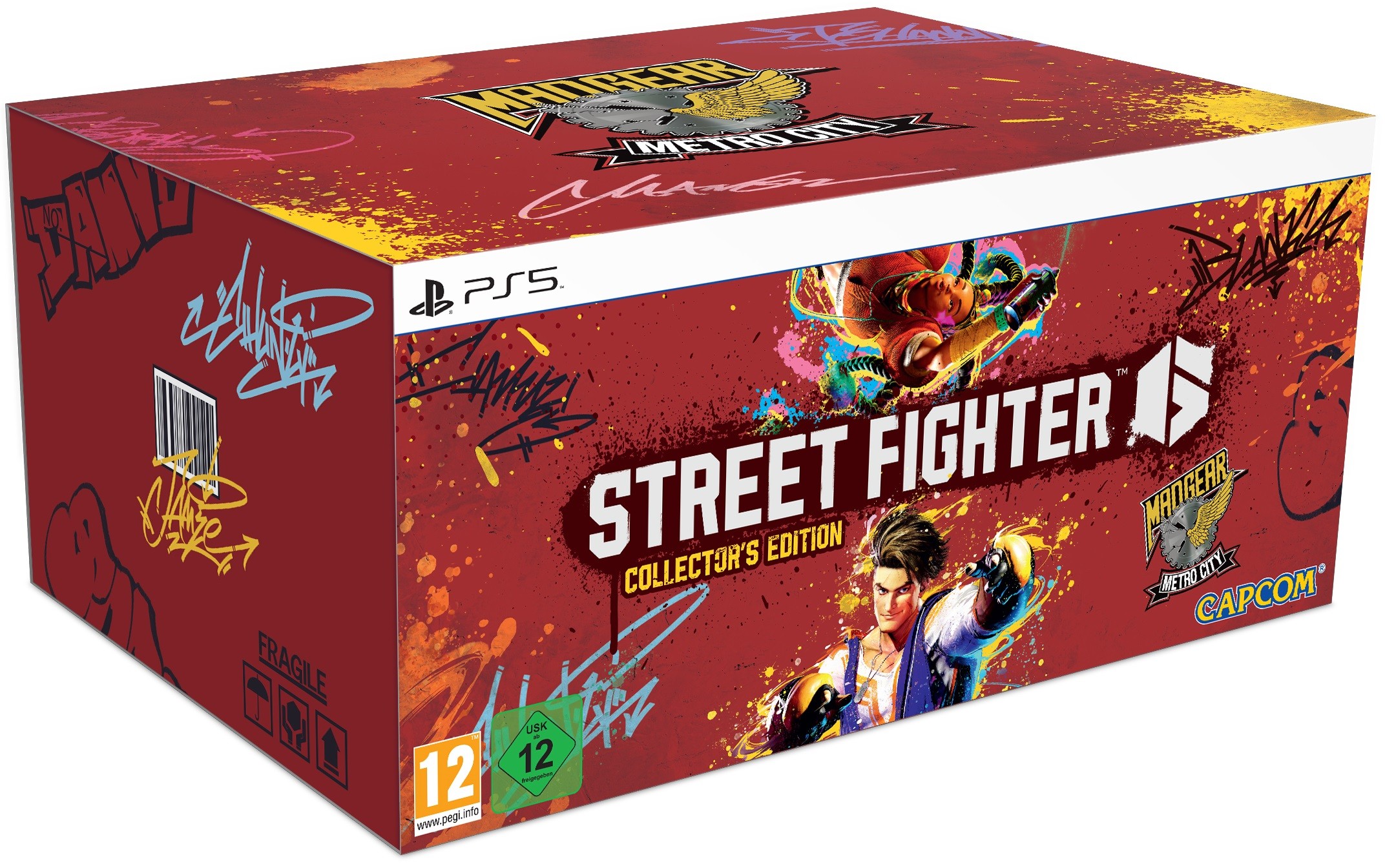 Street Fighter 6 - Mad Gear Box | Collectors Edition + Preorder Bonus