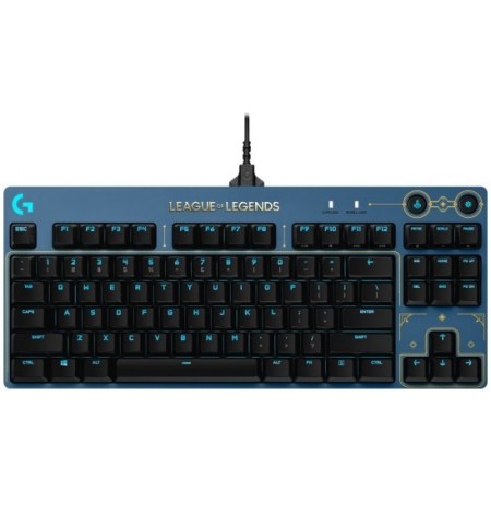 Logitech G Pro League of Legends Edition GX Brown mechaninė klaviatūra