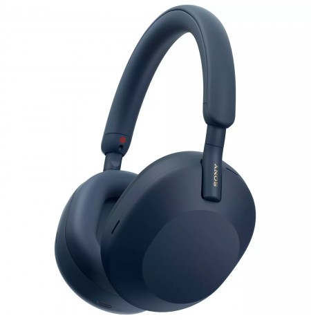 Sony WH-1000XM5 wireless noise-canceling headphones (midnight blue)