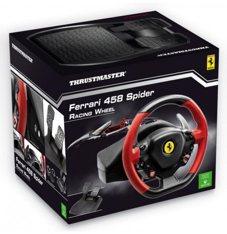 Thrustmaster Ferrari 458 Spider vairas (Xbox One) | PAŽEISTA PAKUOTĖ