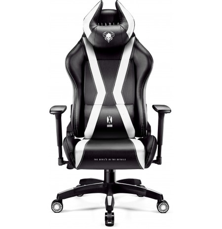 Diablo X-Horn 2.0 Black - White King Size Gaming Chair
