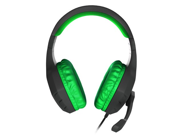 GENESIS ARGON 200 GREEN laidinės ausinės su mikrofonu | 2x 3.5mm