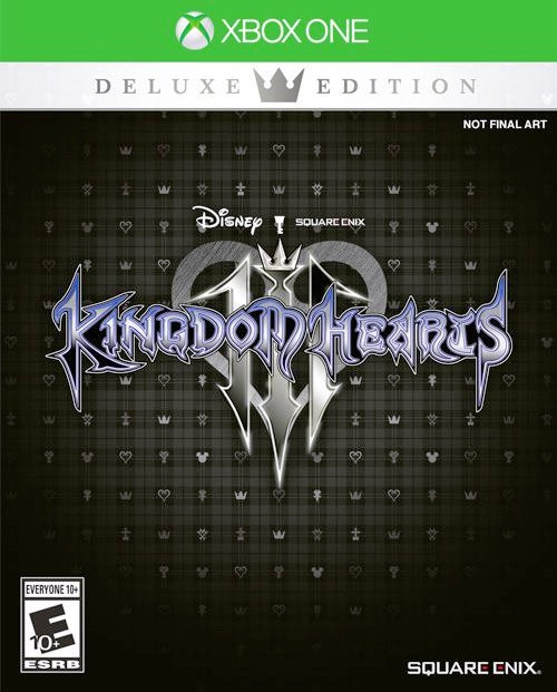 kingdom hearts 3 deluxe edition no disc