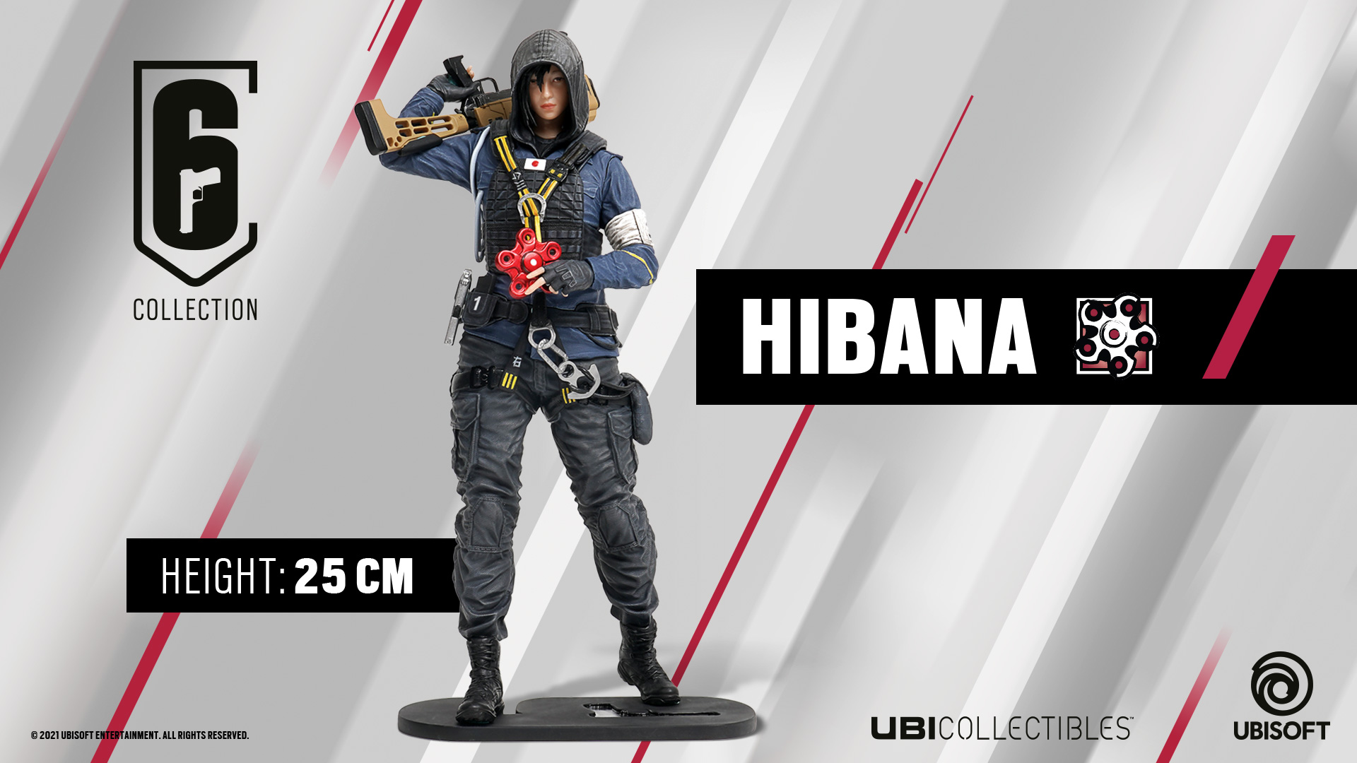 Ubisoft Rainbow Six Siege Collection - Hibana statula | 25cm Žema kaina